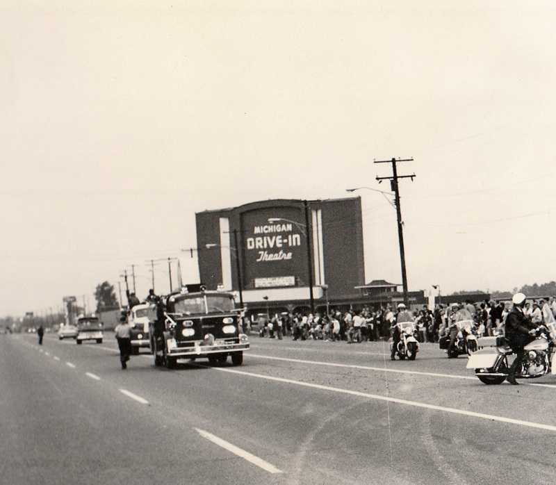 Michigan Drive-In Theatre - Historical Photo